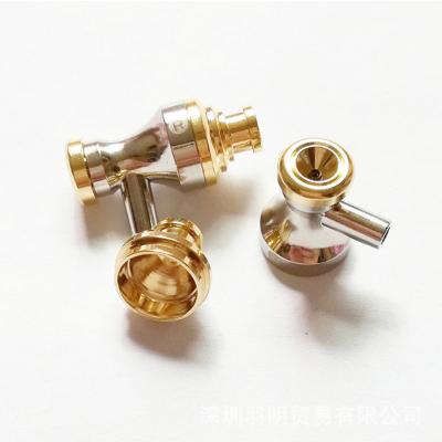 De aluminio de cobre de alta gama de auriculares shell de mecanizado CNC, hermoso y duradero